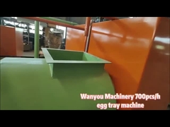 저 캐패시티 종이 펄프 성형 왕복식 작은 난좌 기계