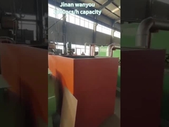 산업적 패키지 트레이를 위한 3 주형 100 kw 종이 쟁반 만드는 기계