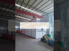 7-28m 기계 길이 계란 카튼 제조 기계 사용자 정의 템플레이터 크기와 전기 전원