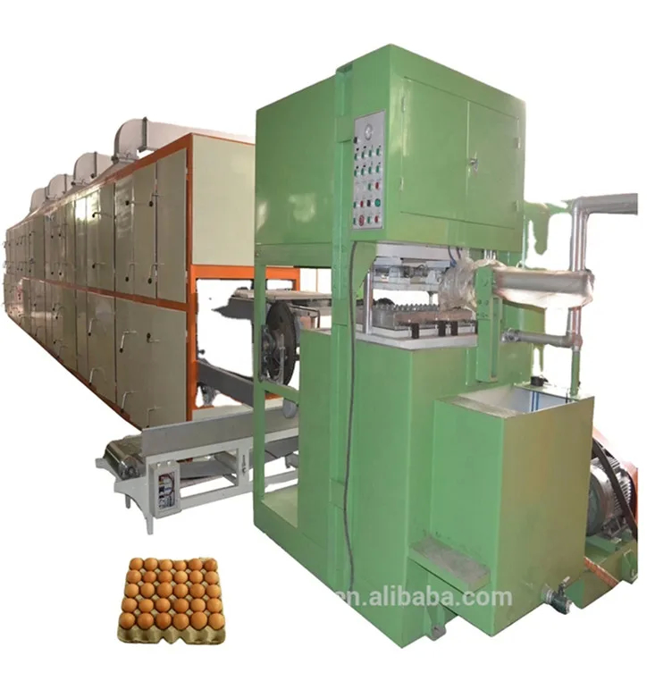 환경 친화적 폐기물 종이 계란 트레이 생산 라인 상호 회전형 45KW-200kw