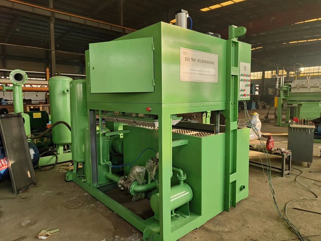 광저우 계란 포장 종이 계란 트레이 기계 / 펄프 폼핑 장비 / 알루미늄 폼을 가진 계란 트레이 생산 라인