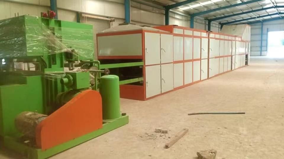 완전 자동 계란 트레이 포장 기계 / 펄프 형성 장비 / PLC 제어와 계란 트레이 생산 라인