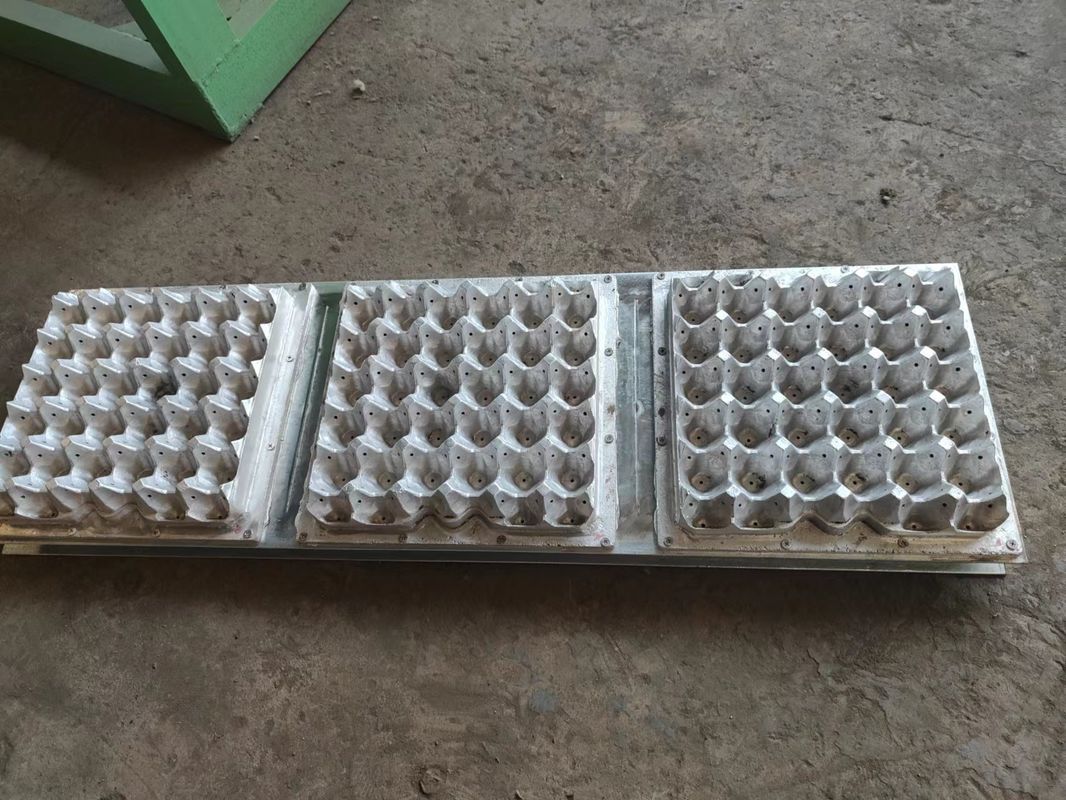 35KW 소형 계란 트레이 기계 700-1000개/h 건조 생산 라인용