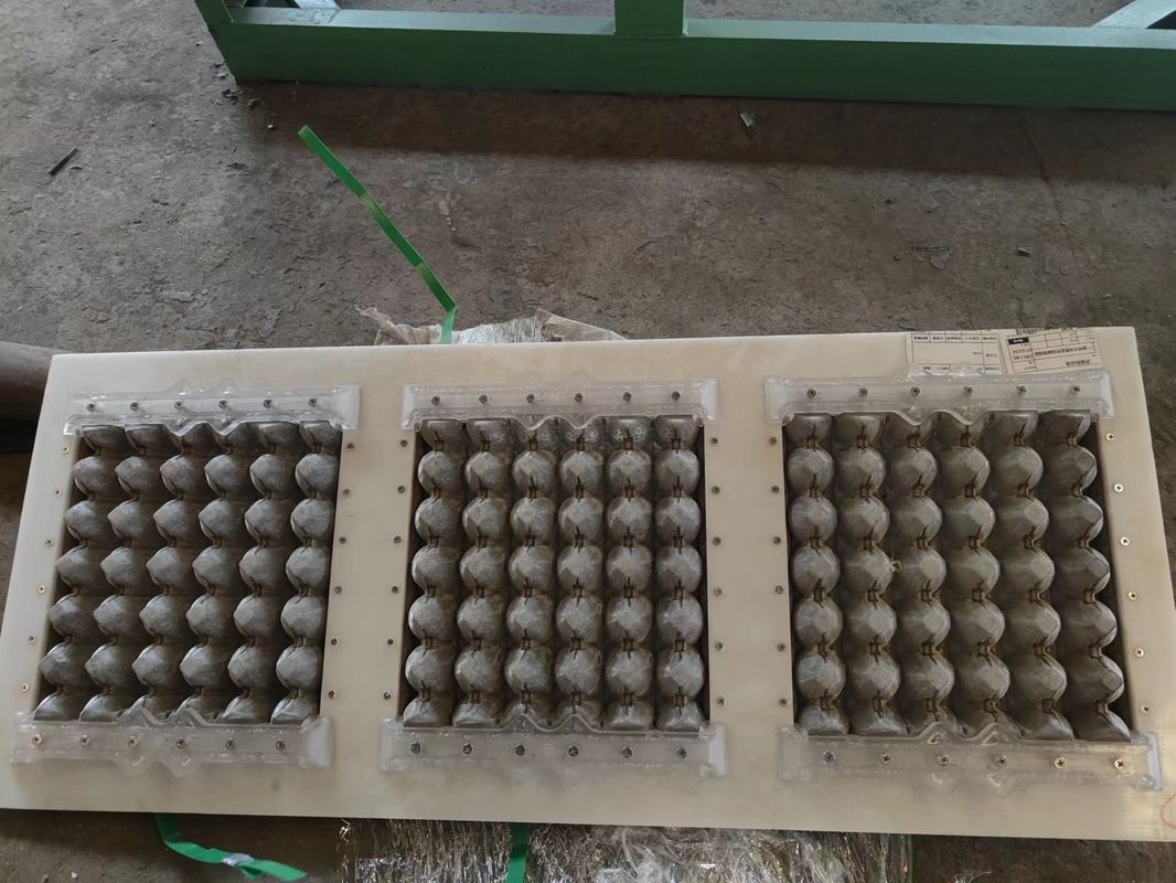 Semi-Automatic Paper Egg Tray Machine 1000pcs/h Automatic Egg Carton Production Line