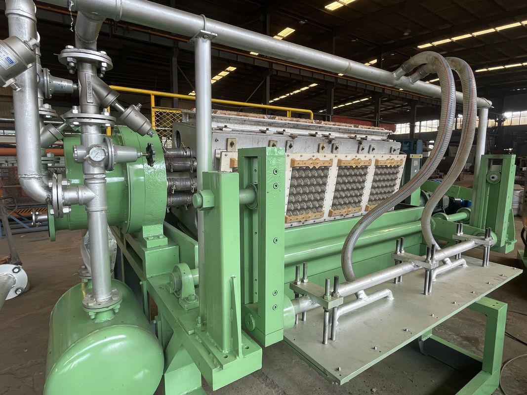 에너지 절약형 회전식 2500개/시간 종이 계란 트레이 기계 계란 트레이 생산 라인 맞춤형 금형 알루미늄