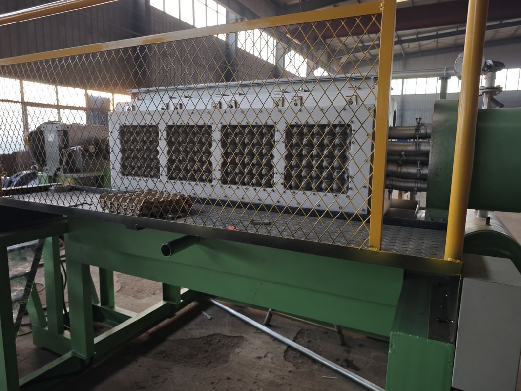 2500개/시간 4*4 몰드 로터리 종이 계란 트레이 기계 PLC 제어 및 계란 트레이 성형 생산용 플라스틱 몰드 재료