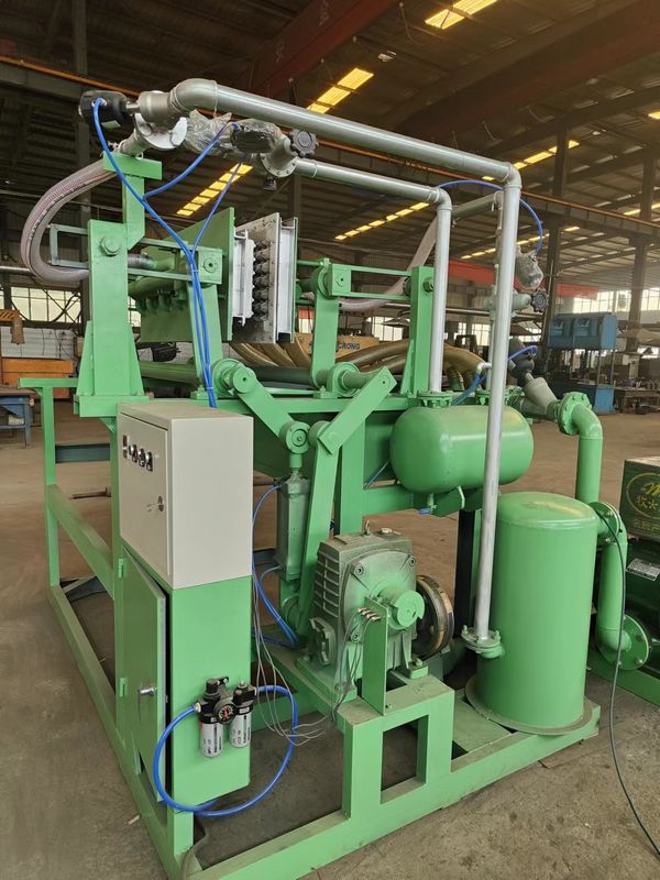 700pcs-1500pcs 시간당 종이 펄프 폼핑 계란 트레이 기계 계란 카튼 상자 병 트레이 만드는 기계