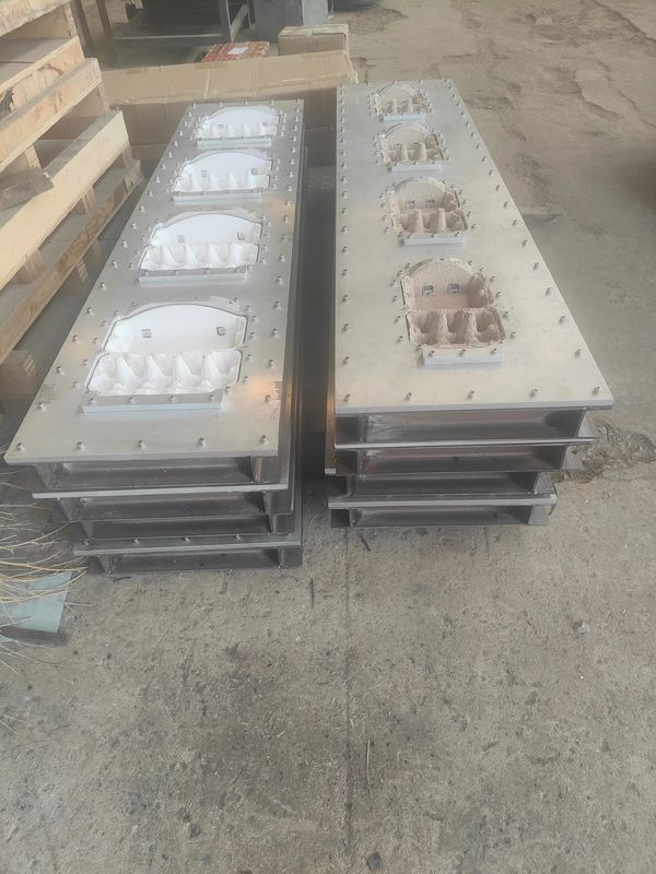 PLC 제어 자동 계란 트레이 만드는 기계 5000-6000pcs / 시간 재활용 종이 펄프 폼 제작 라인