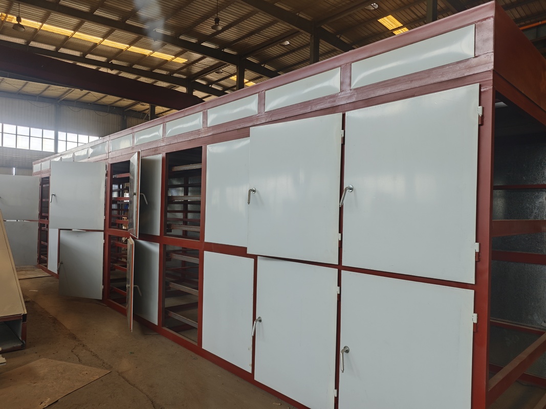 시간 당 4개의 층 금속 건조기 6000pcs를 가진 완전히 자동적인 계란 쟁반 기계