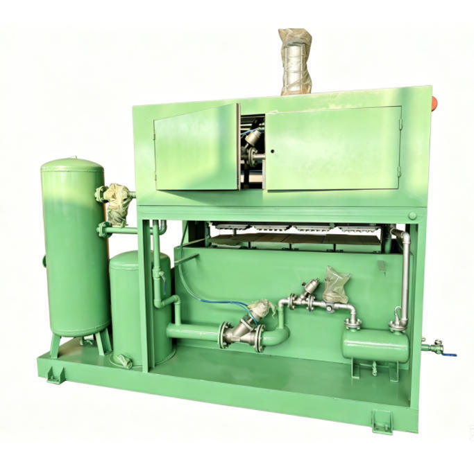 PLC 제어 1300-1500pcs Per Hour Egg Tray Machine Egg Carton Machine Egg Trays 만들기 위한 계란 상자 계란 상자 신발 상자 유치실 상자 소기업 아이디어 알루미늄 곰팡이