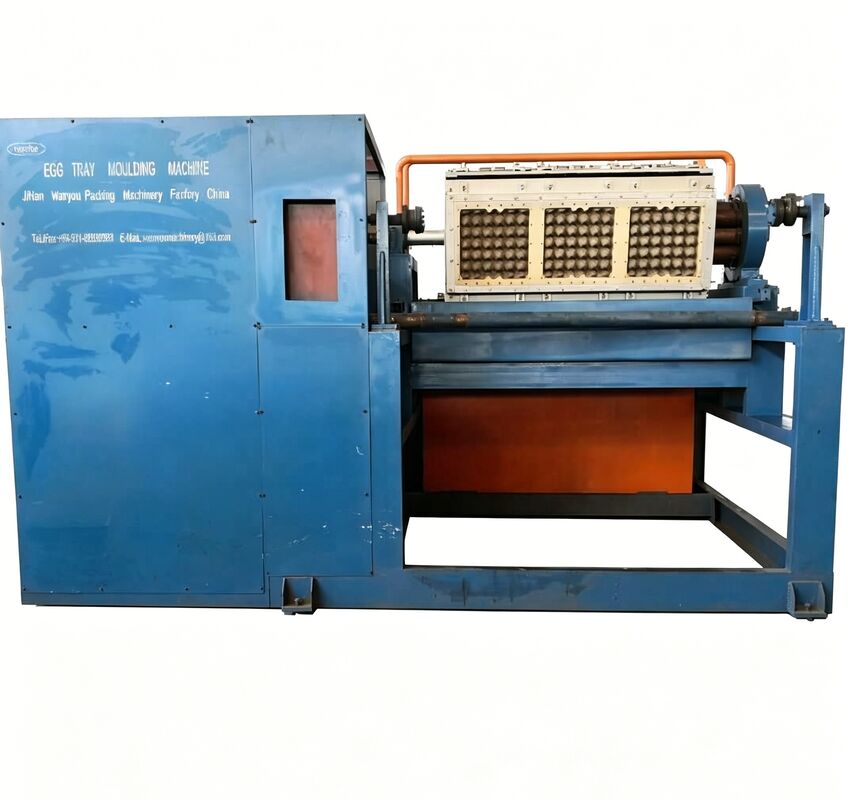 Rotary 3*4 Molds 2000pcs per hour Paper Egg Tray Production Line Egg Tray Machine with Complete Pulping Forming Drying and Automatic Stacking Systems