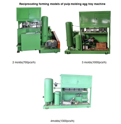 30-150kw 다양한 용량 종이 계란 트레이 기계 첨단 기술