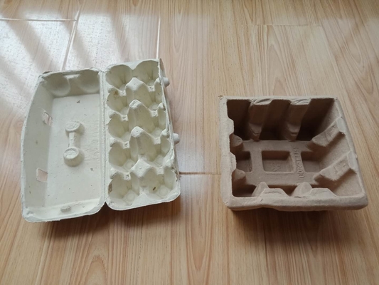 재생된 폐지 계란 판지 만들기 기계 350 -1300 PC/H 속도